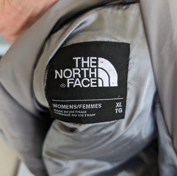 The north face Miss Metro‎ Parka II Jacket ( no hood )gray size XL - Picture 13 of 13